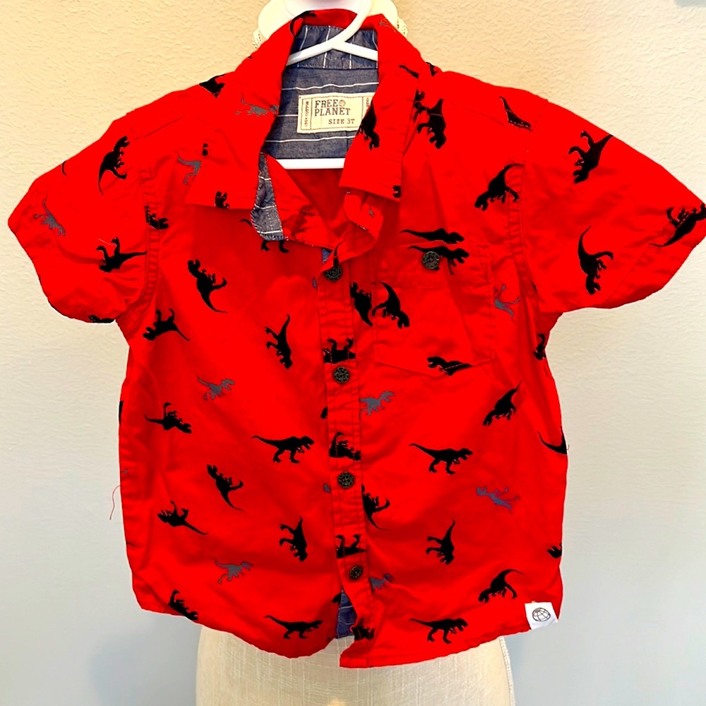 Boys Dinosaur Shirt